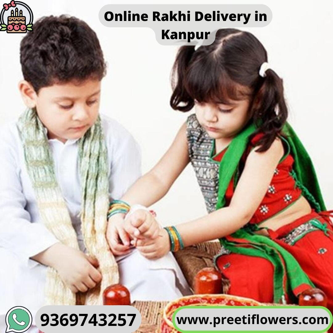 same day rakhi gift delivery in Kanpur