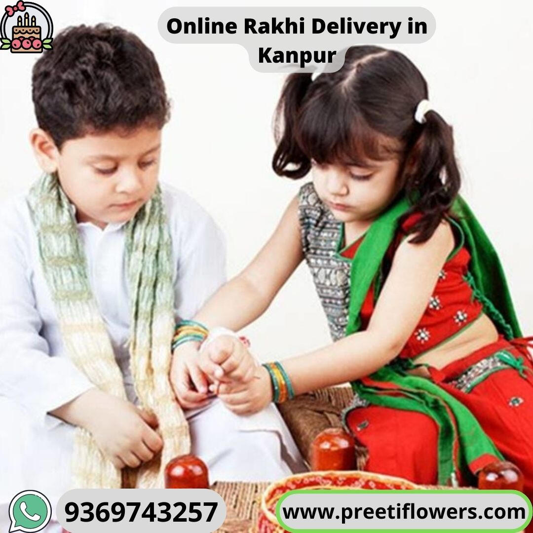 same day rakhi gift delivery in Kanpur